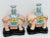 Mid 20th Century Mottahedeh Famille Rose Enameled Elephant Candle Holders on Plinth a Pair For Sale - Image 5 of 12