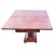 American Antique American Empire Pedestal Console, Card / Games Table in Flame Mahogany For Sale - Image 3 of 11