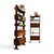 Designed in Brazil in the 1960s, this striking pair of modular bookshelves exemplifies the refined modernism of Ernesto...