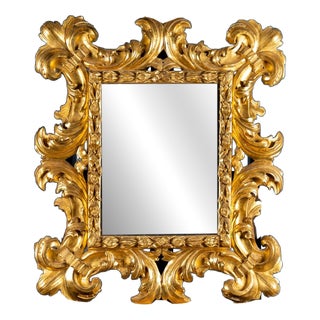 Italian Louis XIV Gold-Gilded Wooden Frame, Early 18th Century For Sale
