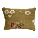 Mid 18th Century French Aubusson Tapestry Pillow For Sale