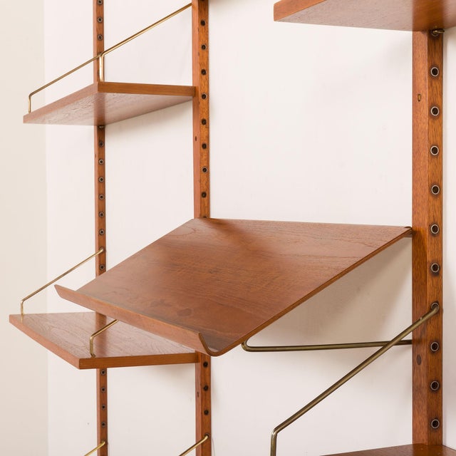 Wood Royal Shelving Unit in Teak by Poul Cadovius, 1960s For Sale - Image 7 of 12