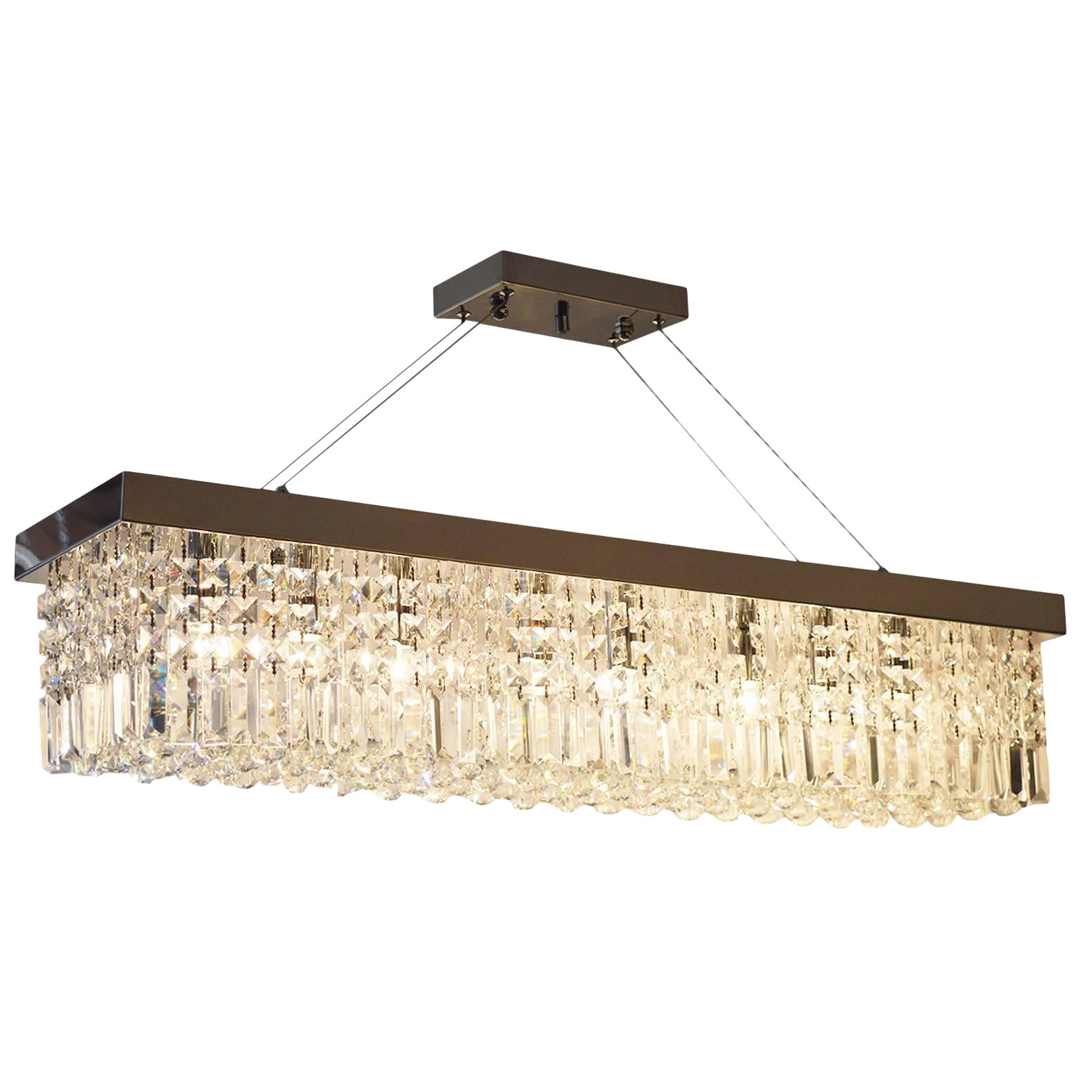 Rectangular Chandelier | Chairish