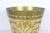 Vintage Italian Florentine Gilded Gilt Wood Waste Basket Gold Antique White For Sale - Image 6 of 13