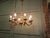 Brown Large French Gothic Style Gilded Brass Chandelier, 1980s For Sale - Image 8 of 9