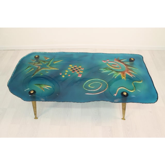 Vintage Davico Coffee Table, 1980s For Sale - Image 6 of 6