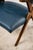 Vintage Lounge Chair in Wood and Blue Skai from Dal Vera, 1950s For Sale - Image 10 of 16