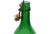 French 1930s Large French Crême De Menthe Bistro Bottle For Sale - Image 3 of 4