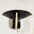 1950s Mid-Century Rare Hand-Blown Murano Black & Gold Acanthus Glass Sconces by Seguso - a Pair For Sale In New York - Image 6 of 17
