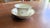 Antique Leeds Pearlware Cup and Saucer With Brown Foliate Decoration, Circa 1800 For Sale - Image 12 of 12