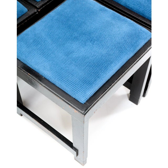 Art Deco Dining Chairs by Frits Spanjaard, 1920s, Set of 10 For Sale - Image 6 of 11