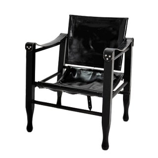 Mid-Century Modern Safari Chair by Aage Bruun & Son, Denmark, 1960s For Sale