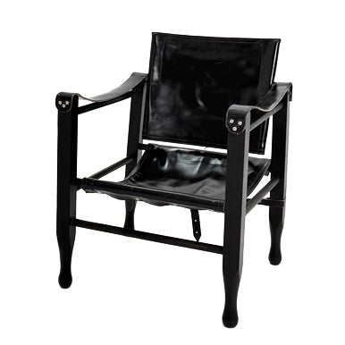 Mid-Century Modern Safari Chair by Aage Bruun & Son, Denmark, 1960s For Sale