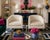 Mitchell Gold + Bob Williams Curved Barrel Lounge Chairs With Chrome Frame Set of 2 For Sale - Image 11 of 12