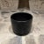 Mid-Century Modern 1960s Vintage Gainey Architectural Pottery Matte Black Planter Mid-Century Mod For Sale - Image 3 of 8