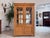 Farmhouse Rustic Display Cabinet For Sale - Image 11 of 11