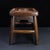 Vintage Chinese Huali Rosewood Mother-of-Pearl Inlaid "Magpie on Plum" Stool / Low Table For Sale In Los Angeles - Image 6 of 9