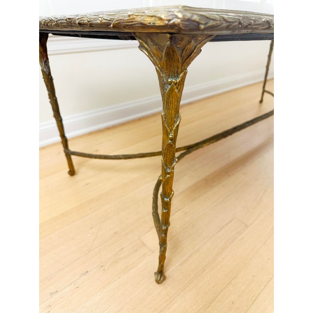 Rare Maison Jansen Bagues Gilt Bronze Coffee Table A-List For Sale - Image 12 of 12