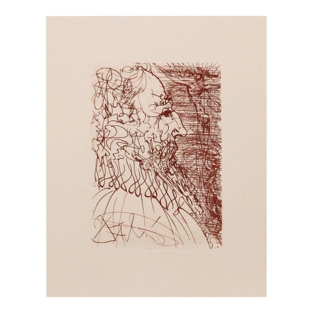 Salvador Dali El Greco Etching For Sale