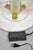 Gold Vintage Postmodern Art Deco Figural Frosted Acrylic & Glass Torchiere Floor Lamp For Sale - Image 8 of 13