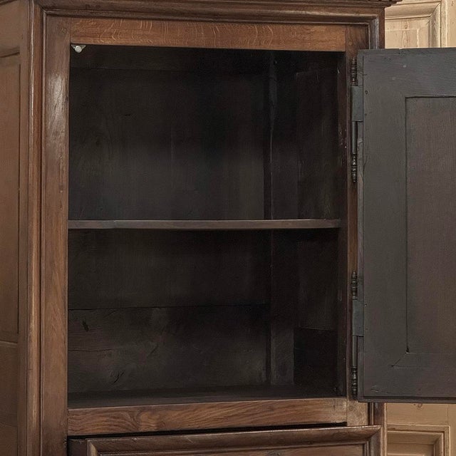 18th Century Country French Louis XIV Period Oak Bonnetiere For Sale - Image 15 of 18