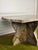 Postmodern Unique Vintage Postmodern Granite Stone Coffee Table With Scalloped Edge For Sale - Image 3 of 16