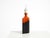 Beautiful glossy ceramic table lamp from the 1960s by kaiser leuchten. features a label on the base. Made in germany....