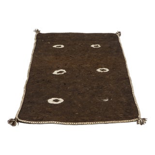 19th Century Woolen Namad Felt Rug, Afghanistan, 1890s For Sale