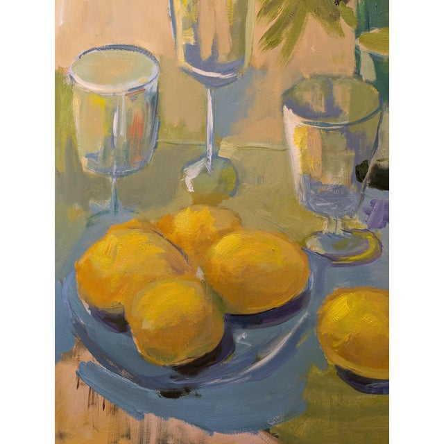 2020s Abstract Still Life Lemons For Sale - Image 5 of 7