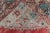 Antique Turkish Oushak Rug With Red, Soft Blue, Teal, and Cream Accents For Sale - Image 12 of 13