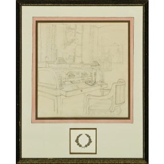 Interior Study Drawing For Sale