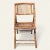 Mid 20th Century Vintage Coastal Burnt Bamboo Folding Chairs- A Pair For Sale - Image 5 of 13