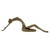 Mid-Century Abstract Brass Sculpture of Reclining Woman, Sweden, 1960s For Sale - Image 9 of 9