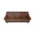 Mid-Century Modern Danish Leather 3-Seater Sofa, Denmark, 1960s For Sale - Image 3 of 5