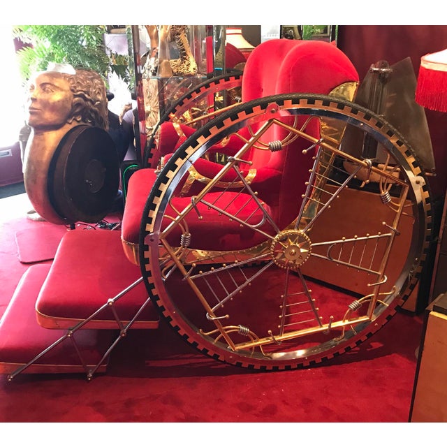 Modern Mattia Bonetti Red Chair Oversized Throne For Sale - Image 12 of 13