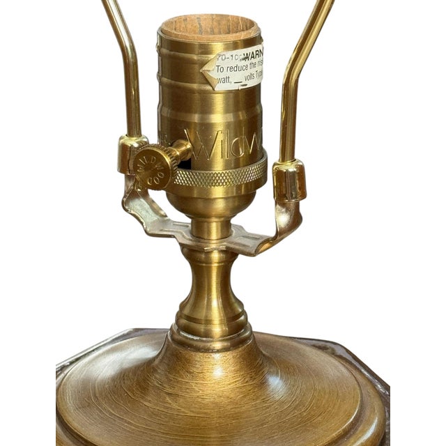 Metal Vintage Wildwood Chinoiserie Tea Canister Table Lamp For Sale - Image 7 of 7