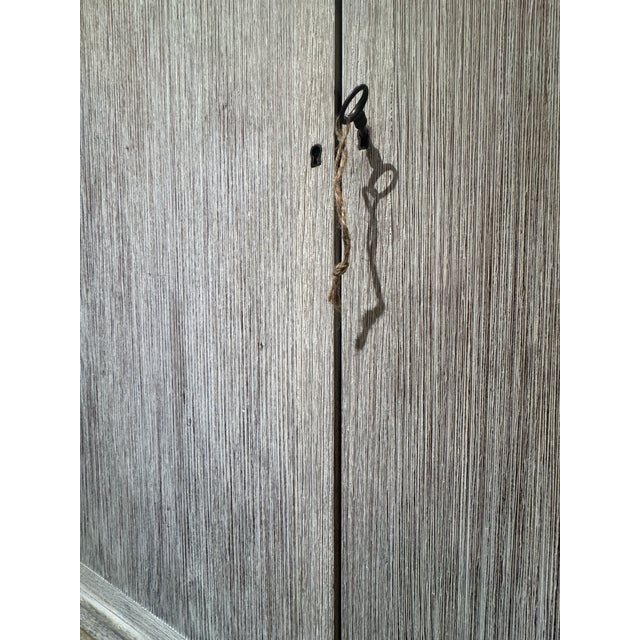 Jonathan Charles Alnwick European Style Whitewashed Bureau Secretary Bookcase For Sale - Image 9 of 11