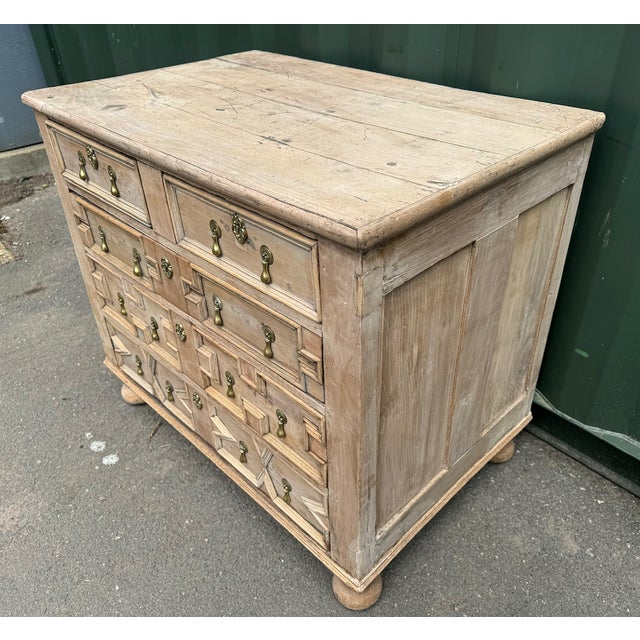 18th Century Bleached Chest of Drawers, 1780s For Sale - Image 3 of 18