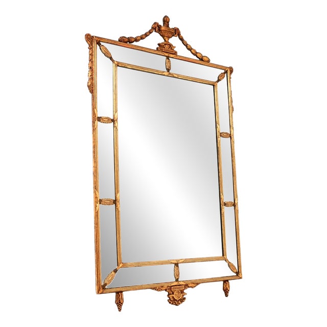 Antique Adam Giltwood Mirror, 1950 For Sale