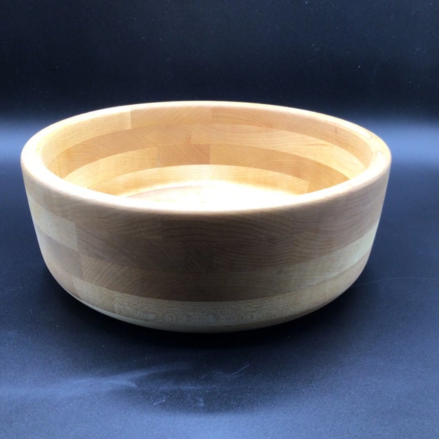 Wonderful turned Bowl Board Cherry Wood centerpiece fruit bowl from Idaho.