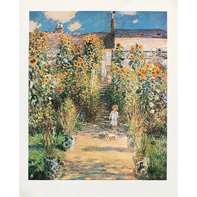 クロード・モネ、The Artist's Garden at Vetheuil The Artist's Garden at Vetheuil, 1880 | McGaw Graphics