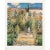 An excellent large full-color print after Impressionist painting "The Artist's Garden at Vetheuil" by Claude Monet. Comes...