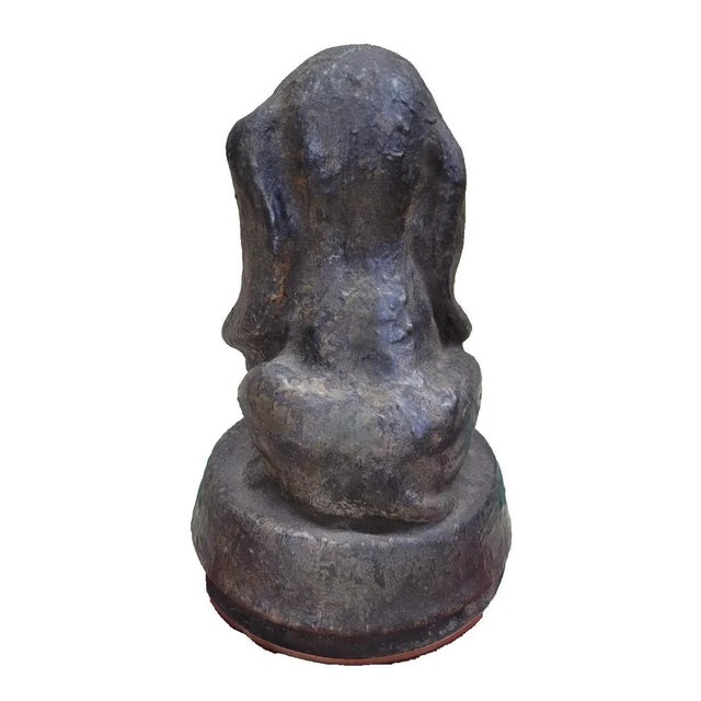 Industrial Verified Bronze Hush Puppies Basset Hound Mold — Mid-Century Advertising For Sale - Image 3 of 6