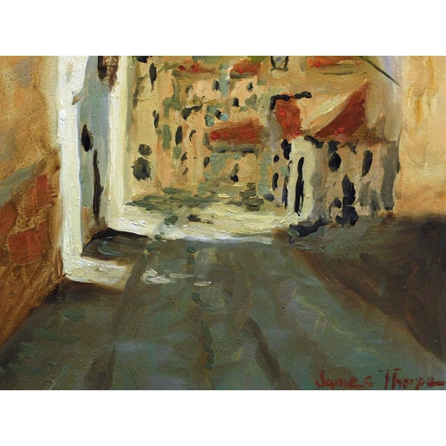 James Thorpe Afternoon Arch Hand Signed Acrylic Landscape For Sale In Denver - Image 6 of 6