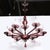 Modernist Hand-Blown Classical Amethyst Murano Glass Chandelier by Lorin Marsh For Sale - Image 11 of 18