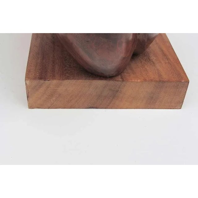 Wood Ulises Jimenez Obregon Cubist Sculpture Monkey For Sale - Image 7 of 11