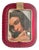 Venetian Red Torchon Murano Glass Picture Frame by Simoeng For Sale