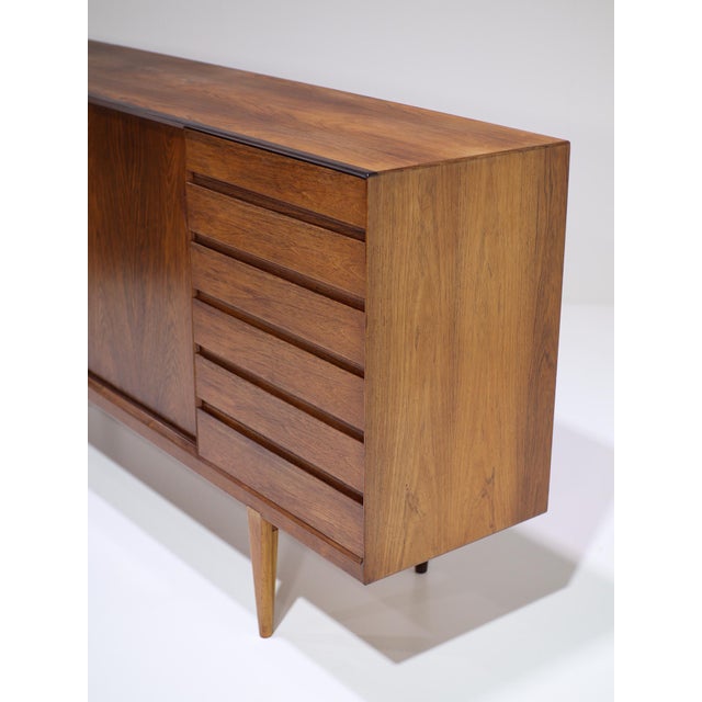 Danish Highboard in Kingwood by Henry Rosengren for Brande Møbelindustri, 1960s For Sale - Image 14 of 18