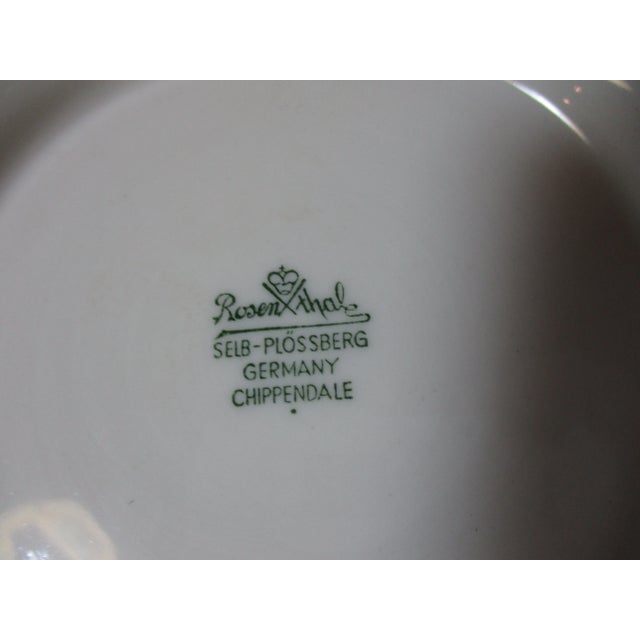 Ceramic 1970s Rosenthal Chippendale Pedestal Bowl For Sale - Image 7 of 13