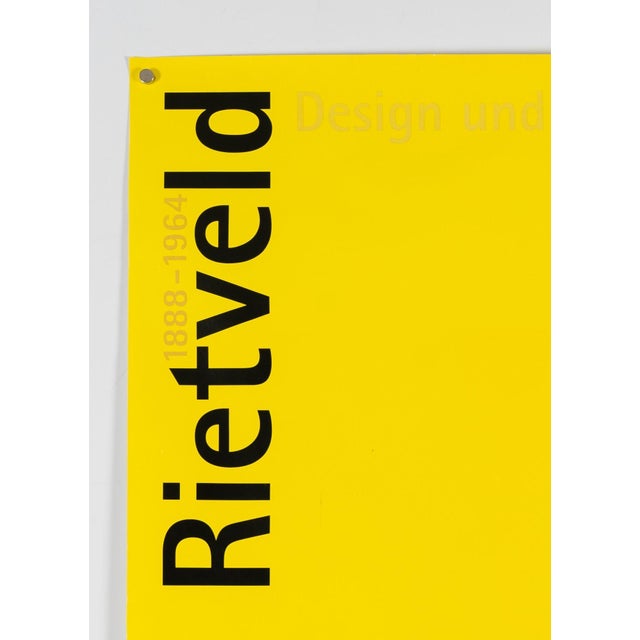 Gerrit Rietveld Exhibition Poster, 1996 For Sale - Image 6 of 9
